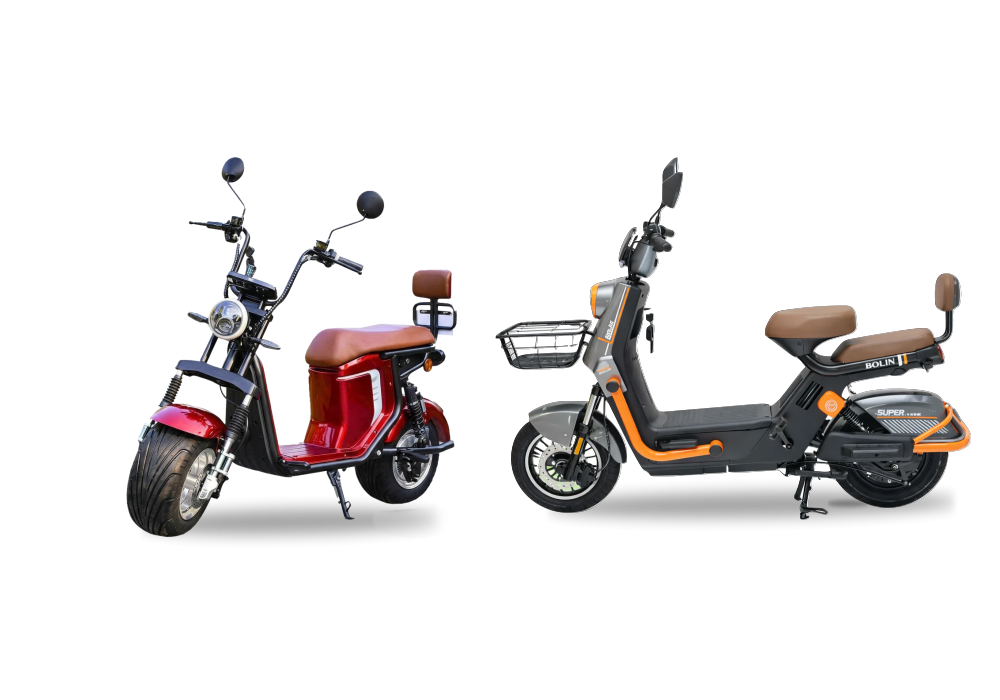 Scooter elétrica BOLIN X13 vista lateral